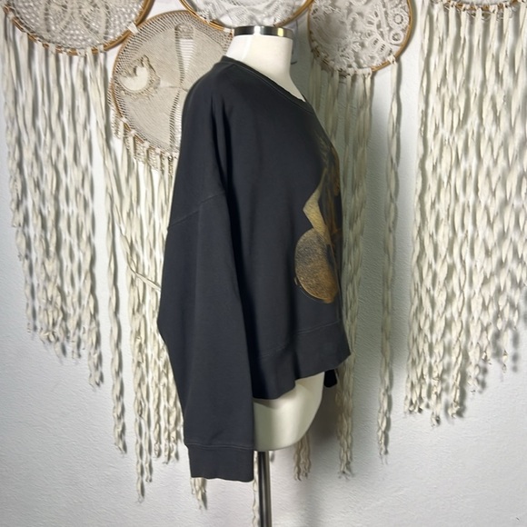 Taylor Swift “With You I’d Dance” Boxy Pullover Sweatshirt Size Large in Gray - Picture 5 of 11